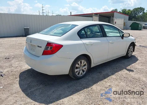 2012 Honda Civic Lx from USA, damaged, VIN 2HGFB2F5XCH521683